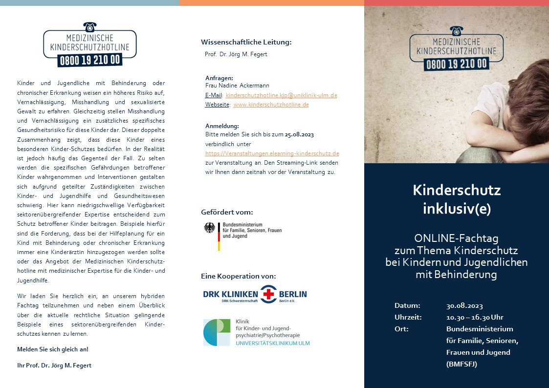 Online Fachtagung - Kinderschutz inklusiv(e)