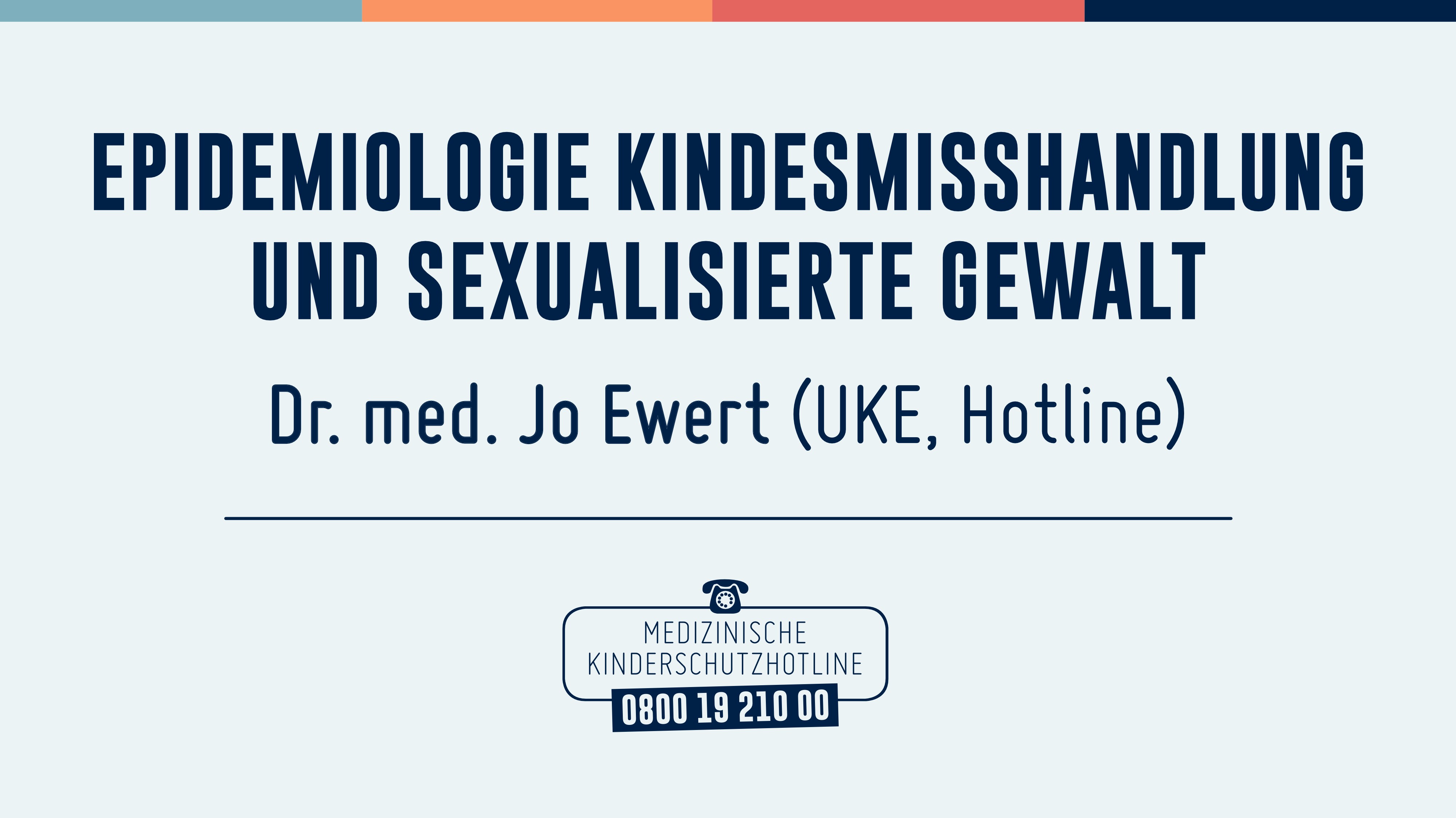 Cover Bild für Epidemiologie Kindesmisshandlung und Sexualisierte Gewalt