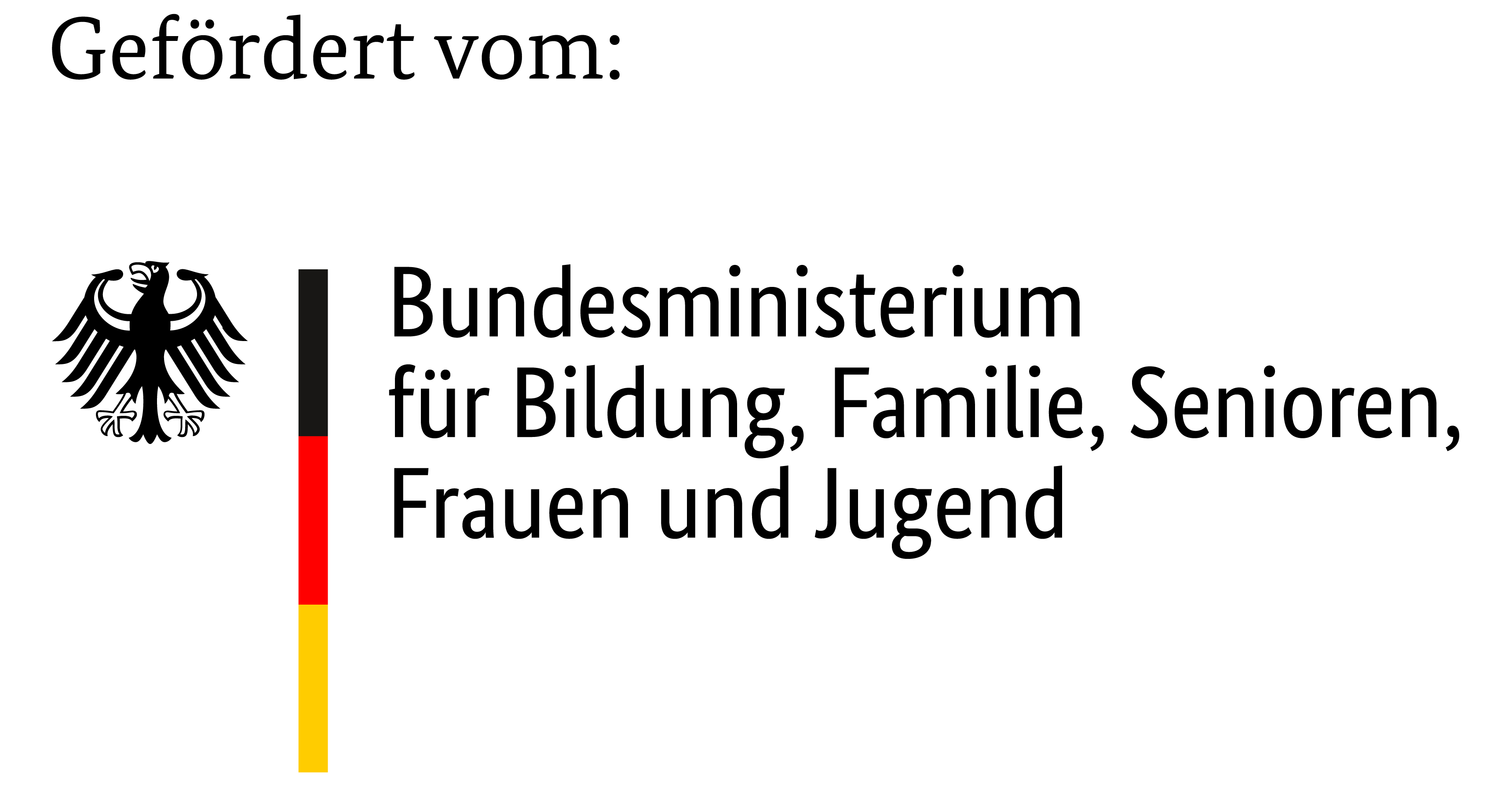 Gefördert vom Bundesministerium für Bildung, Familie, Senioren, Frauen und Jugend